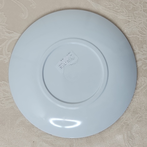 Tommy Hilfiger melamine plate set of 4 dinner and salad plate red white blue - Picture 4 of 14